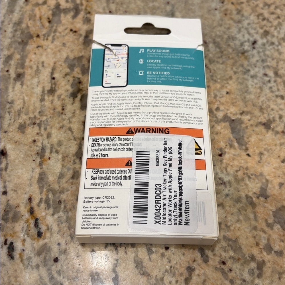 Smart Tracker with Apple Find My Compatibility - Picture 6 of 8